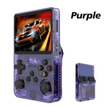 Open Source R36 64G Handheld game console 64G best Games  Linux System 3.5