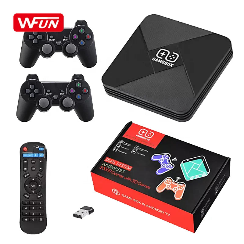 G5 30000 Games Retro Video Gaming Console Arcade PS 4K HD OUTPUT TV GameBox