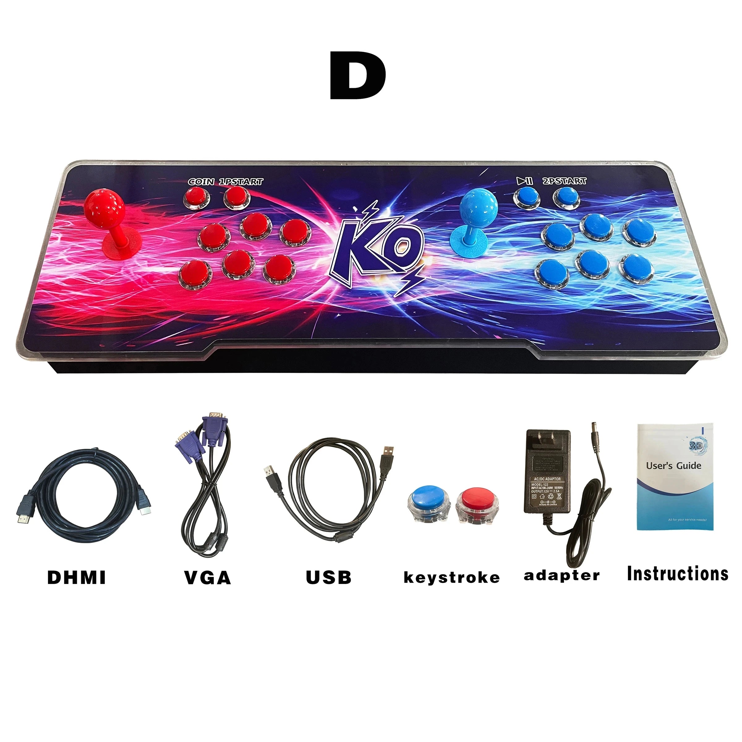 26800 in 1 Retro Classic Video Game Console for Bartop Game Stick 4k with pandora Arcade Game Console