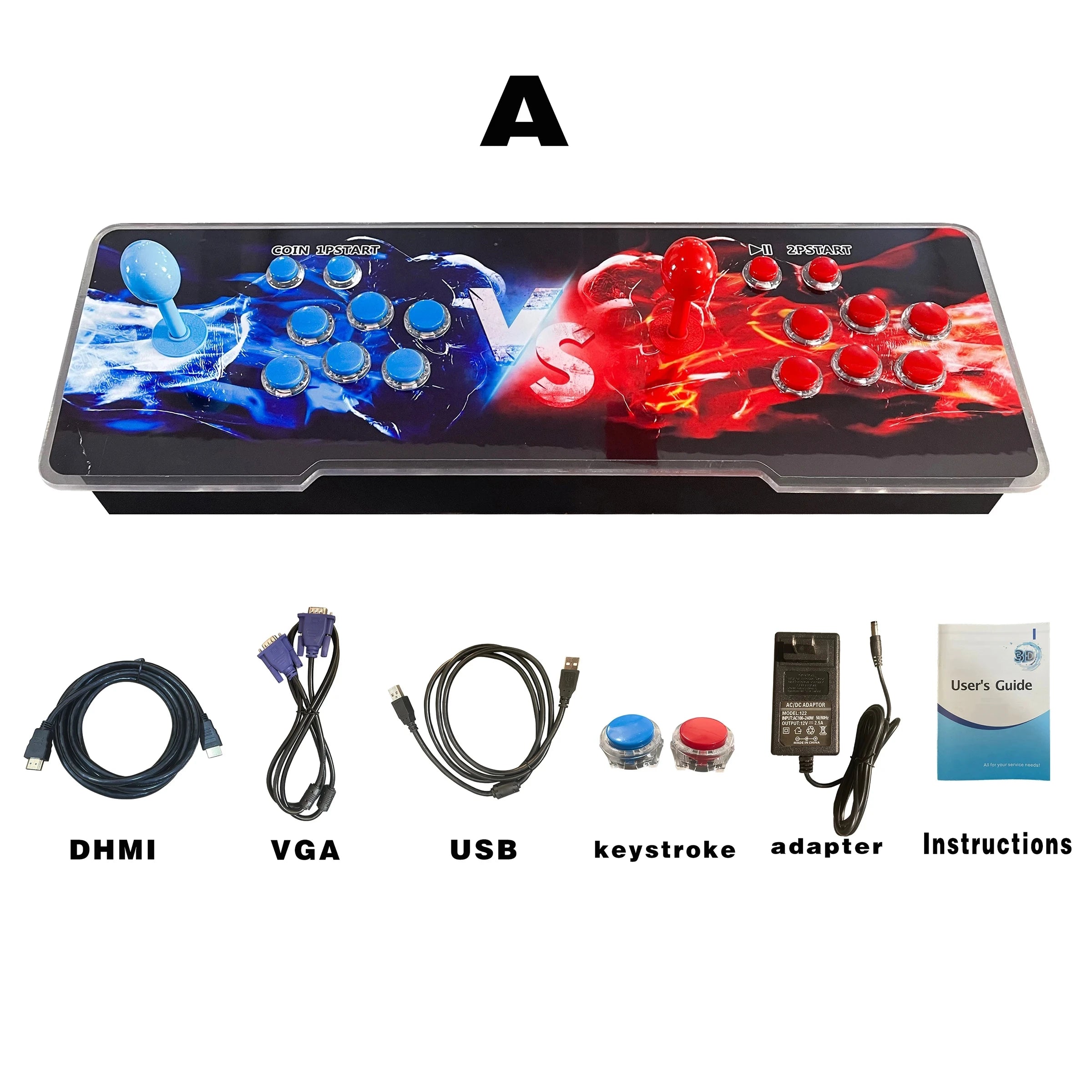 26800 in 1 Retro Classic Video Game Console for Bartop Game Stick 4k with pandora Arcade Game Console