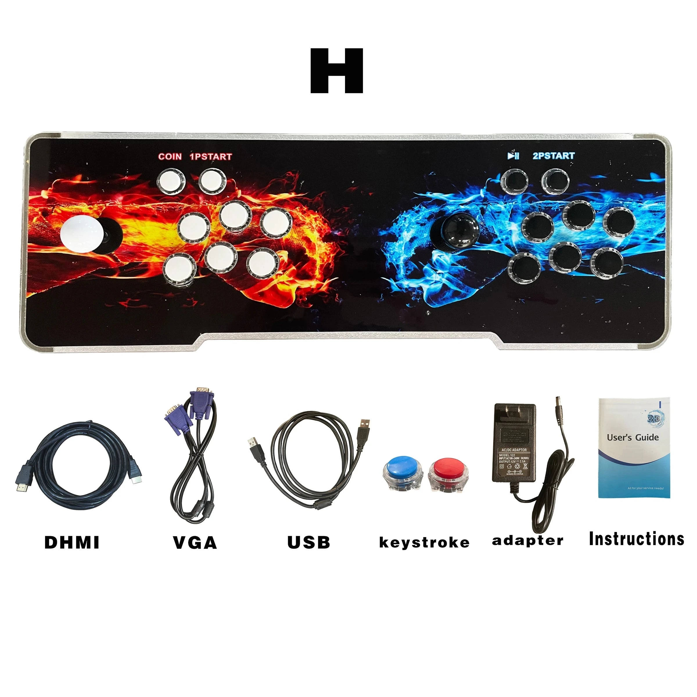 26800 in 1 Retro Classic Video Game Console for Bartop Game Stick 4k with pandora Arcade Game Console