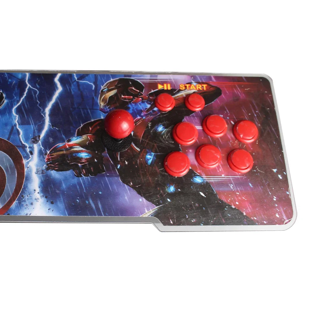 26800 in 1 Pandora box arcade console 2024 3D Retro Arcade Game Console Cabinet Bartop 8 Way Joysticks Push Buttons with LED