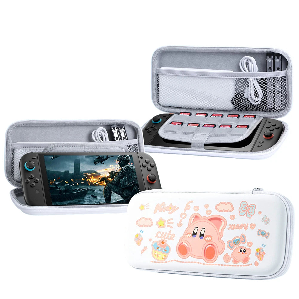 Hard-Shell Carrying Case for Switch 2 – Shockproof Travel Bag