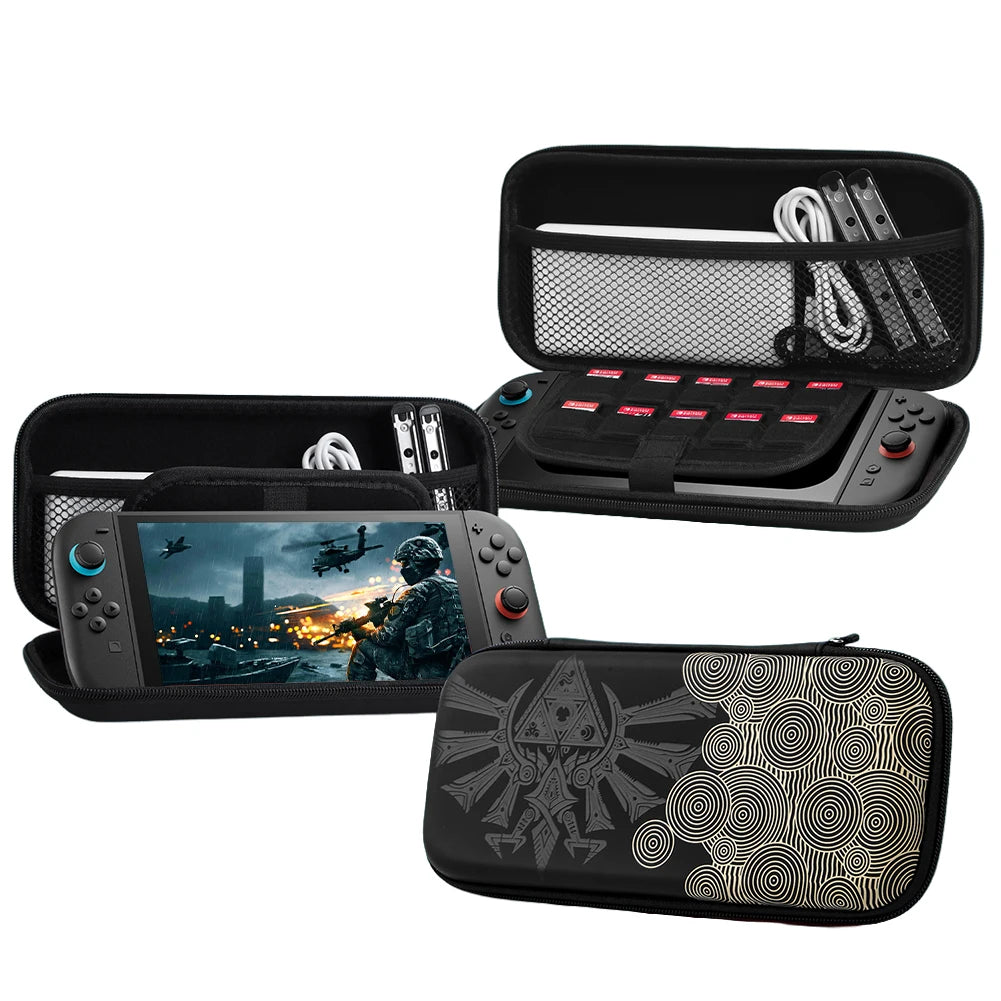 Hard-Shell Carrying Case for Switch 2 – Shockproof Travel Bag