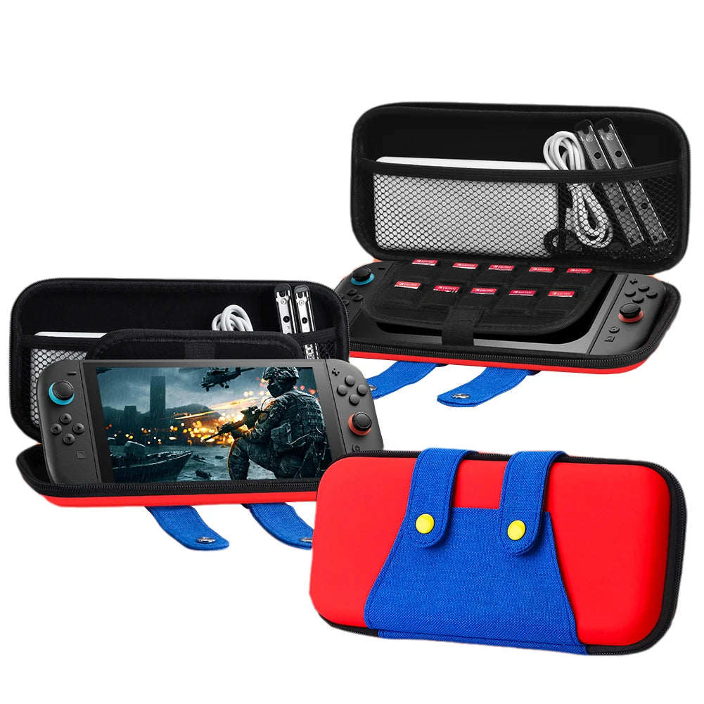 Hard-Shell Carrying Case for Switch 2 – Shockproof Travel Bag