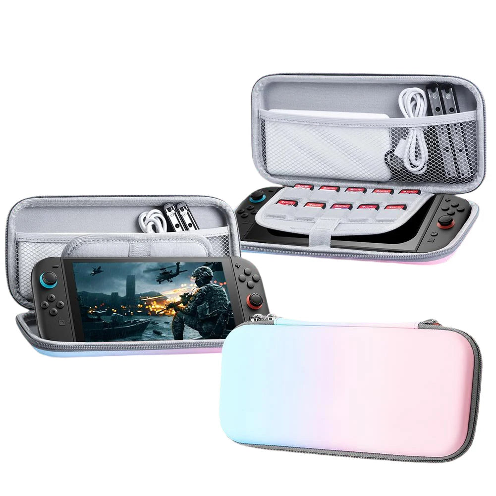 Hard-Shell Carrying Case for Switch 2 – Shockproof Travel Bag