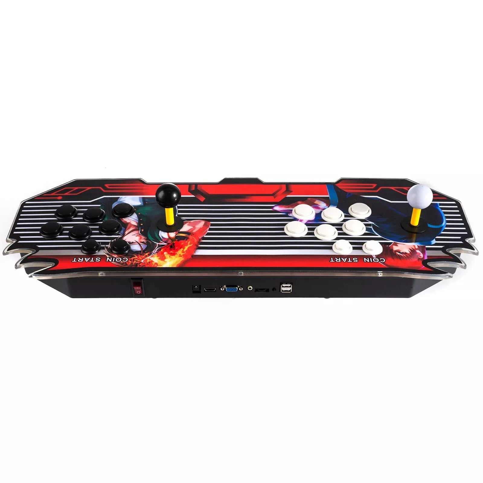 3D Retro Video Game Console, WiFi, Double Stick Multiplayer Joystick, Saga Arcade Console for Party, Child Gift
