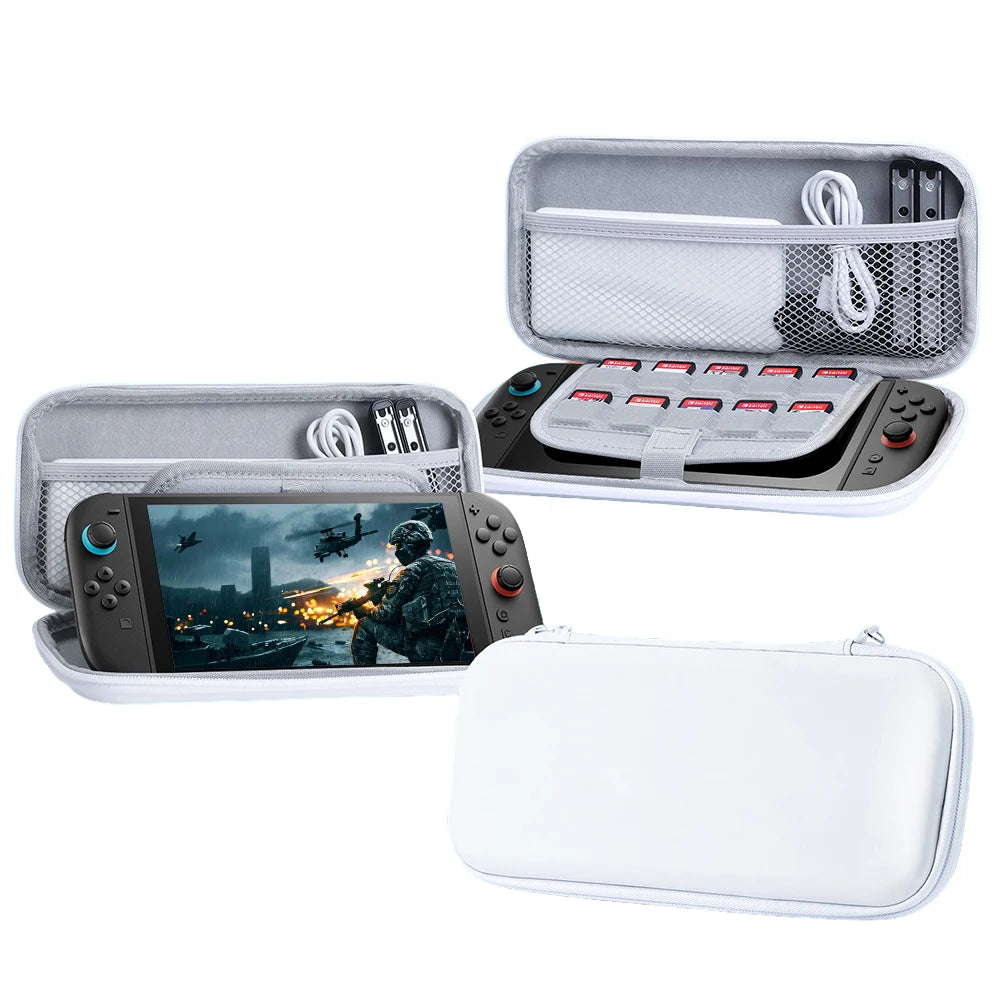 Hard-Shell Carrying Case for Switch 2 – Shockproof Travel Bag