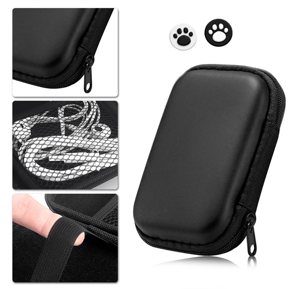 Hard Carrying Case for Retro Handheld Consoles – Fits Miyoo Mini Plus, ANBERNIC RG35XX, R36S & More