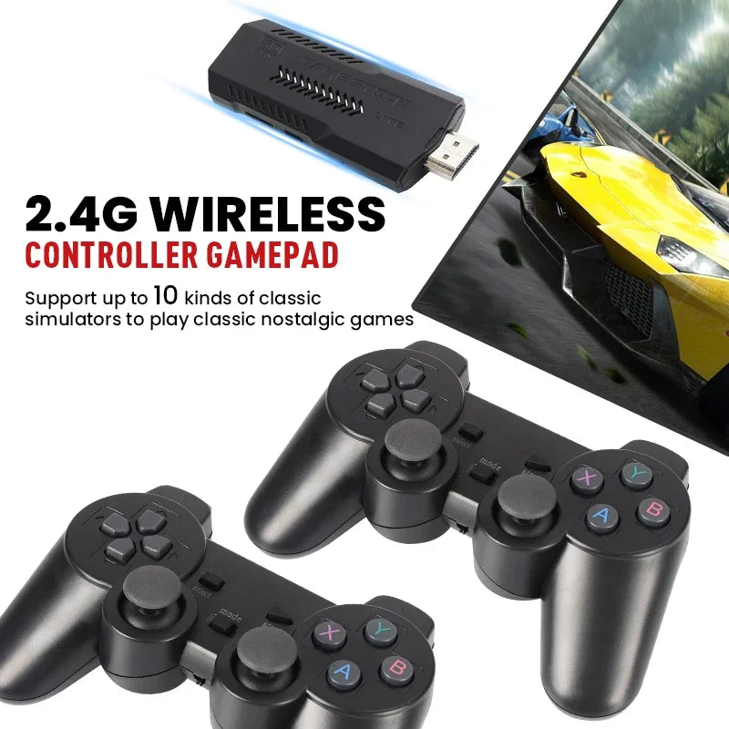 X2 Plus 256GB 4K Retro Game Stick – 58,000+ Games, 50+ Emulators