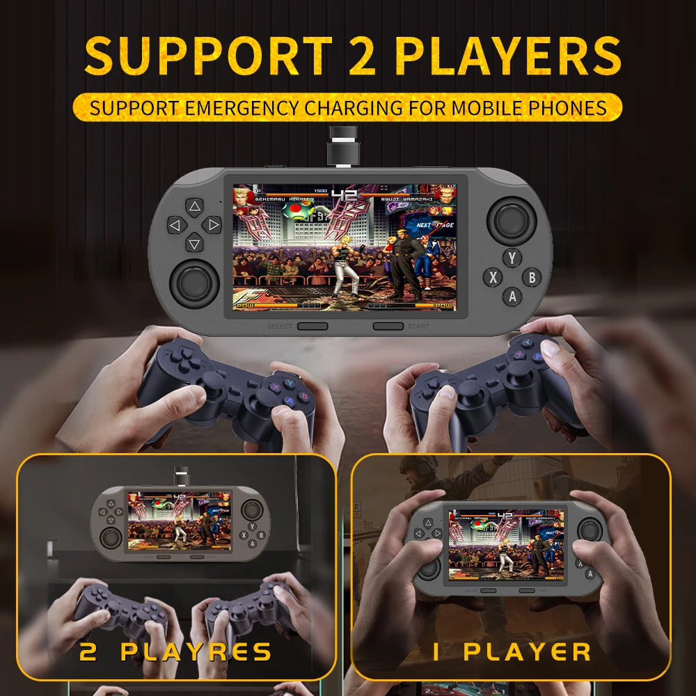 SF3000 Pro 64GB Portable Retro Handheld Console – 4.5” HD IPS Screen