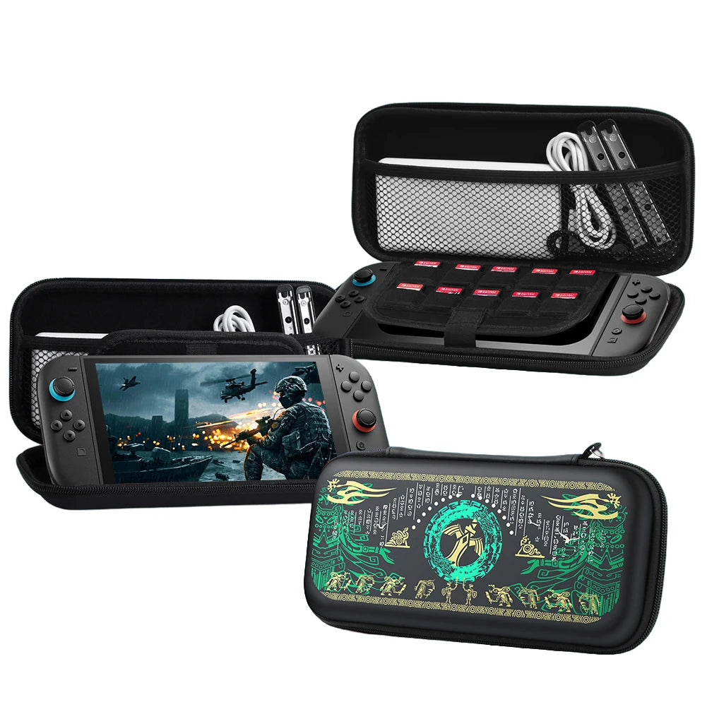 Hard-Shell Carrying Case for Switch 2 – Shockproof Travel Bag