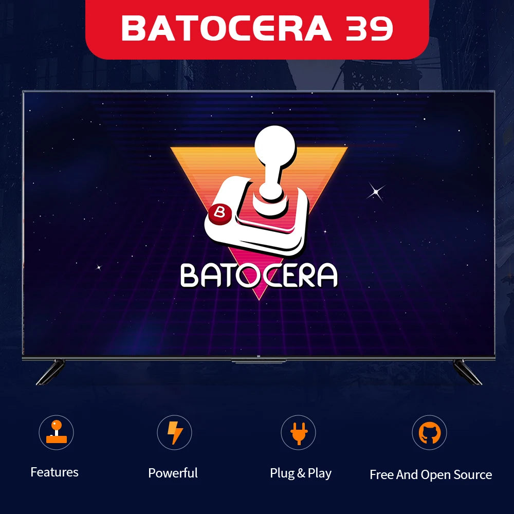 Batocera 39 Pro 512GB Retro Game Card – 51,400+ Games