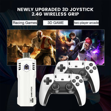 New X2L 40000 Game GD10 Pro 4K Game Player 3D HD Retro Video Game Console Wireless Controller TV 50 Emulator For Kids Gifts
